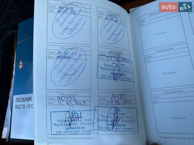 Коричневий Лексус РХ, об'ємом двигуна 3.46 л та пробігом 160 тис. км за 17500 $, фото 44 на Automoto.ua