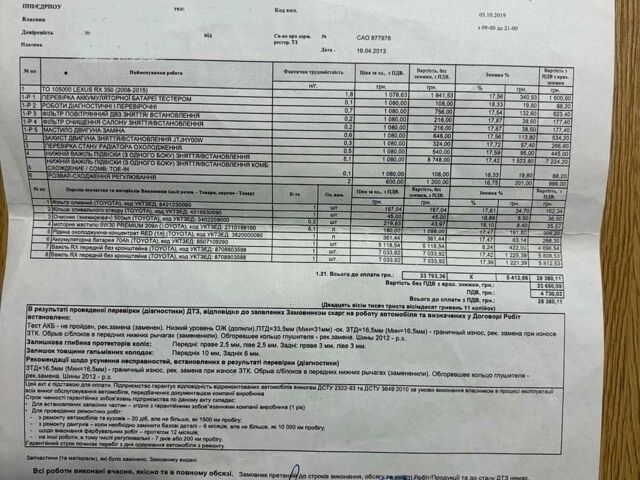 Коричневий Лексус РХ, об'ємом двигуна 3.46 л та пробігом 180 тис. км за 22400 $, фото 62 на Automoto.ua