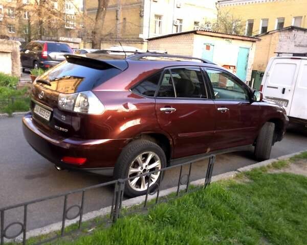 Красный Лексус РХ, объемом двигателя 3.46 л и пробегом 212 тыс. км за 8500 $, фото 1 на Automoto.ua