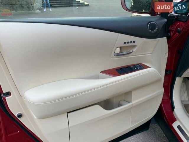 Червоний Лексус РХ, об'ємом двигуна 3.46 л та пробігом 220 тис. км за 17200 $, фото 37 на Automoto.ua