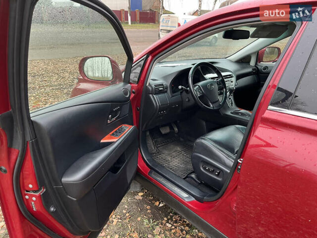 Красный Лексус РХ, объемом двигателя 3.46 л и пробегом 200 тыс. км за 14500 $, фото 8 на Automoto.ua