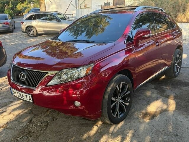 Красный Лексус РХ, объемом двигателя 3.46 л и пробегом 270 тыс. км за 14900 $, фото 1 на Automoto.ua