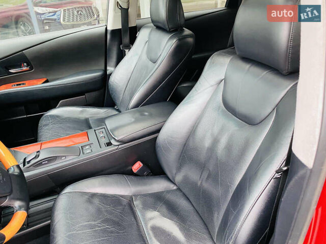Красный Лексус РХ, объемом двигателя 3.46 л и пробегом 231 тыс. км за 14700 $, фото 58 на Automoto.ua