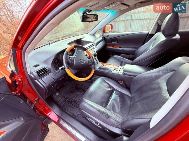 Красный Лексус РХ, объемом двигателя 3.46 л и пробегом 235 тыс. км за 14999 $, фото 41 на Automoto.ua
