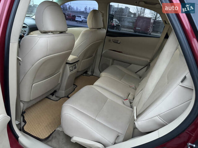 Червоний Лексус РХ, об'ємом двигуна 3.46 л та пробігом 195 тис. км за 18500 $, фото 21 на Automoto.ua