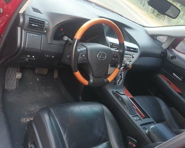 Красный Лексус РХ, объемом двигателя 3.46 л и пробегом 89 тыс. км за 19750 $, фото 4 на Automoto.ua