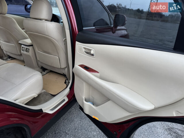 Червоний Лексус РХ, об'ємом двигуна 3.46 л та пробігом 207 тис. км за 16000 $, фото 20 на Automoto.ua