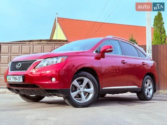 Красный Лексус РХ, объемом двигателя 3.46 л и пробегом 235 тыс. км за 14999 $, фото 4 на Automoto.ua