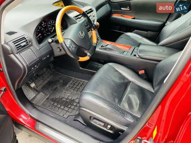 Красный Лексус РХ, объемом двигателя 3.46 л и пробегом 231 тыс. км за 14700 $, фото 27 на Automoto.ua