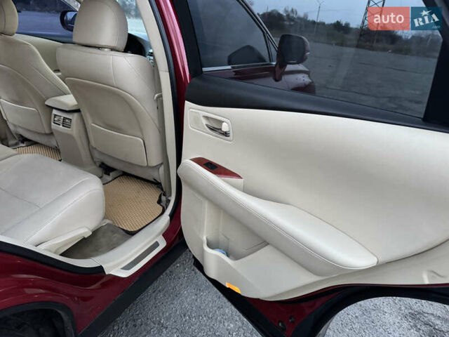 Червоний Лексус РХ, об'ємом двигуна 3.46 л та пробігом 195 тис. км за 18500 $, фото 22 на Automoto.ua