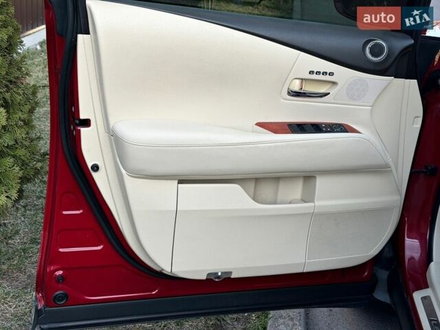 Червоний Лексус РХ, об'ємом двигуна 3.46 л та пробігом 108 тис. км за 16800 $, фото 64 на Automoto.ua