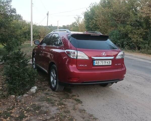 Красный Лексус РХ, объемом двигателя 3.46 л и пробегом 89 тыс. км за 19750 $, фото 2 на Automoto.ua
