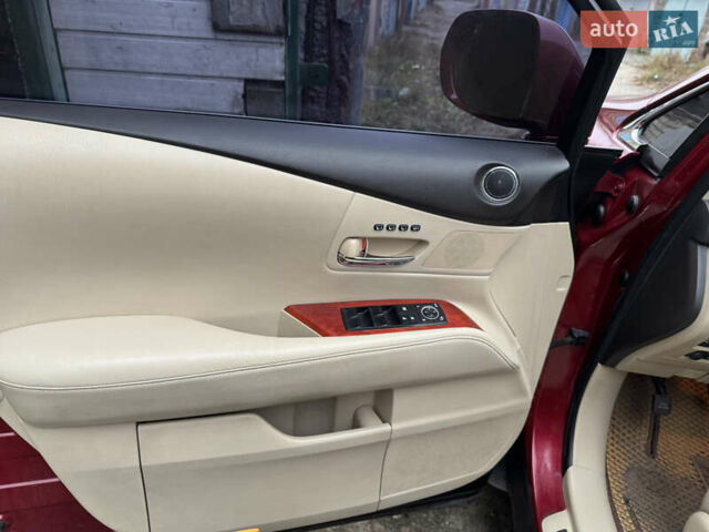 Червоний Лексус РХ, об'ємом двигуна 3.46 л та пробігом 195 тис. км за 18500 $, фото 26 на Automoto.ua