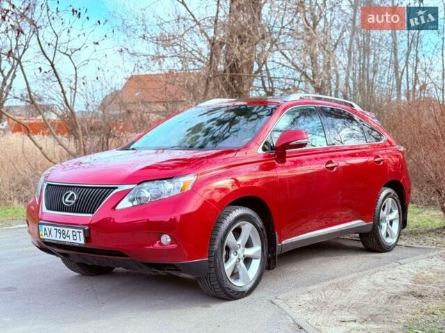 Красный Лексус РХ, объемом двигателя 3.46 л и пробегом 235 тыс. км за 14999 $, фото 8 на Automoto.ua