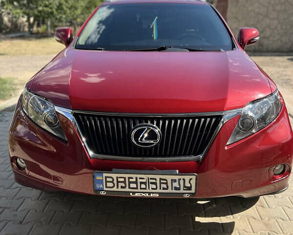 Красный Лексус РХ, объемом двигателя 3.46 л и пробегом 108 тыс. км за 17300 $, фото 2 на Automoto.ua