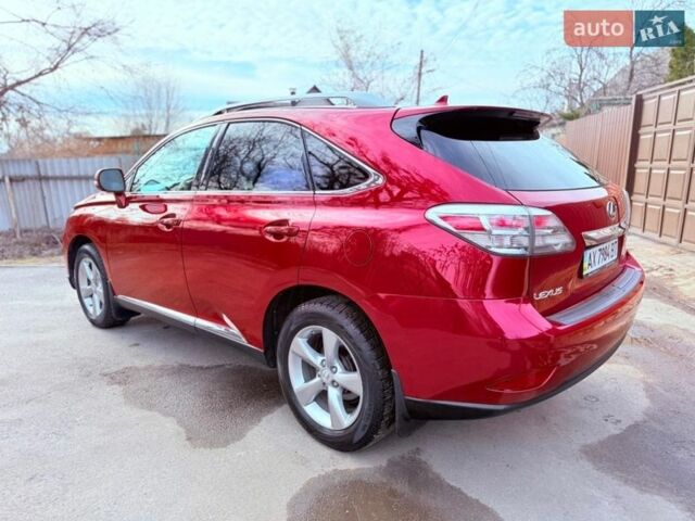 Красный Лексус РХ, объемом двигателя 3.46 л и пробегом 235 тыс. км за 14999 $, фото 6 на Automoto.ua
