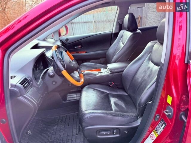 Красный Лексус РХ, объемом двигателя 3.46 л и пробегом 236 тыс. км за 15500 $, фото 43 на Automoto.ua