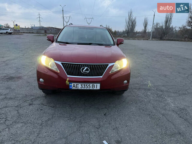 Красный Лексус РХ, объемом двигателя 3.46 л и пробегом 207 тыс. км за 17000 $, фото 1 на Automoto.ua