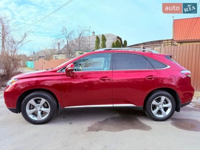 Красный Лексус РХ, объемом двигателя 3.46 л и пробегом 235 тыс. км за 14999 $, фото 1 на Automoto.ua