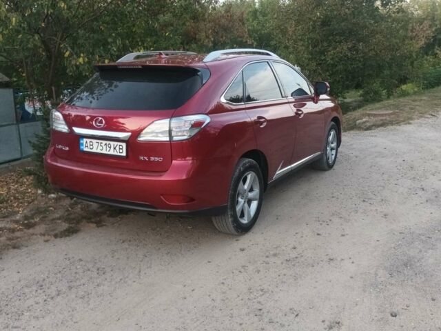 Червоний Лексус РХ, об'ємом двигуна 3.46 л та пробігом 160 тис. км за 16200 $, фото 5 на Automoto.ua