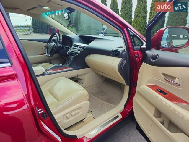 Червоний Лексус РХ, об'ємом двигуна 3.46 л та пробігом 162 тис. км за 17200 $, фото 10 на Automoto.ua