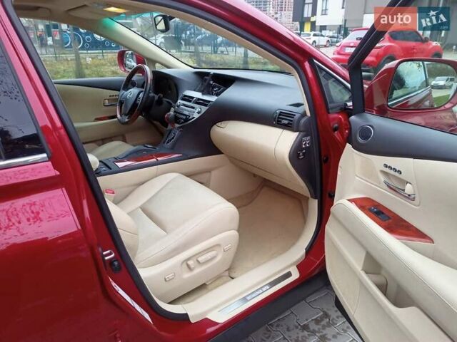 Червоний Лексус РХ, об'ємом двигуна 3.46 л та пробігом 102 тис. км за 20500 $, фото 7 на Automoto.ua