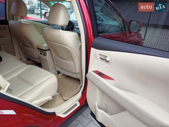 Червоний Лексус РХ, об'ємом двигуна 3.46 л та пробігом 102 тис. км за 20500 $, фото 9 на Automoto.ua