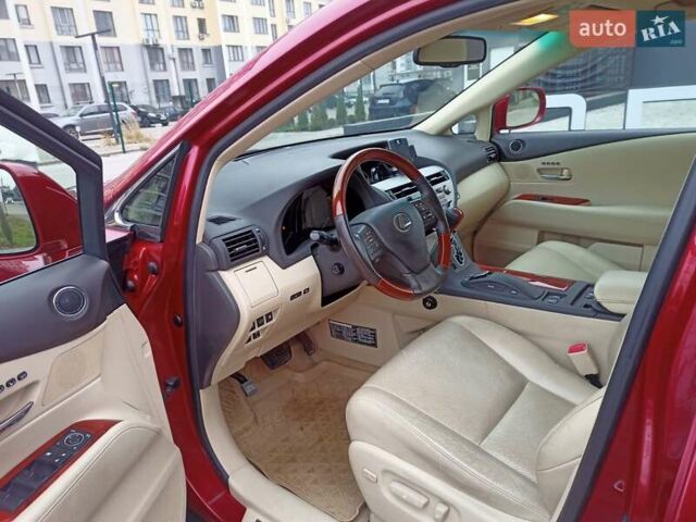 Червоний Лексус РХ, об'ємом двигуна 3.46 л та пробігом 102 тис. км за 20500 $, фото 6 на Automoto.ua