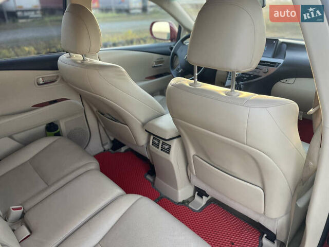 Лексус РХ 2011 у Львові на Automoto.ua Червоний Лексус РХ, об'ємом двигуна 3.46 л та пробігом 195 тис. км за 19500 $, фото 7 на Automoto.ua