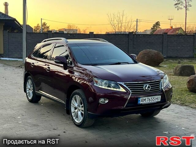 Червоний Лексус РХ, об'ємом двигуна 2.7 л та пробігом 150 тис. км за 17999 $, фото 1 на Automoto.ua