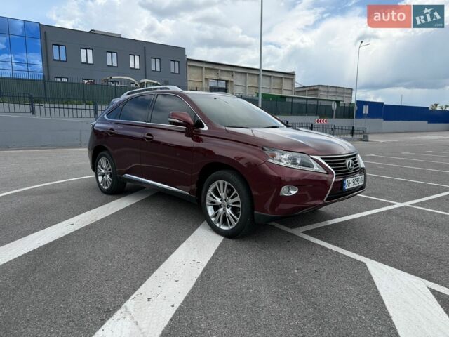 Красный Лексус РХ, объемом двигателя 3.46 л и пробегом 107 тыс. км за 16400 $, фото 1 на Automoto.ua