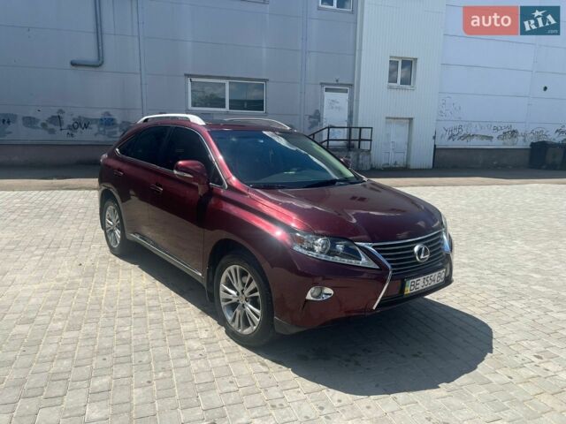 Красный Лексус РХ, объемом двигателя 3.46 л и пробегом 182 тыс. км за 22800 $, фото 2 на Automoto.ua