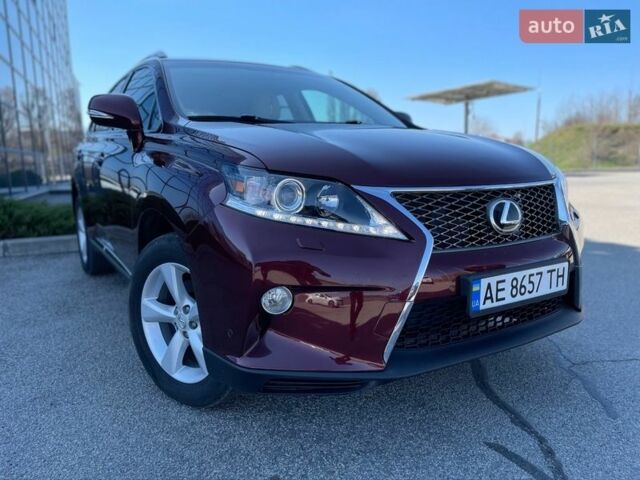 Красный Лексус РХ, объемом двигателя 3.46 л и пробегом 96 тыс. км за 22300 $, фото 1 на Automoto.ua