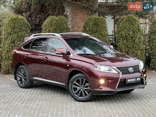 Червоний Лексус РХ, об'ємом двигуна 3.46 л та пробігом 189 тис. км за 21999 $, фото 2 на Automoto.ua