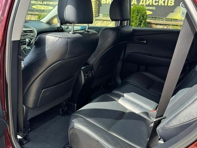 Красный Лексус РХ, объемом двигателя 3.5 л и пробегом 116 тыс. км за 20500 $, фото 9 на Automoto.ua