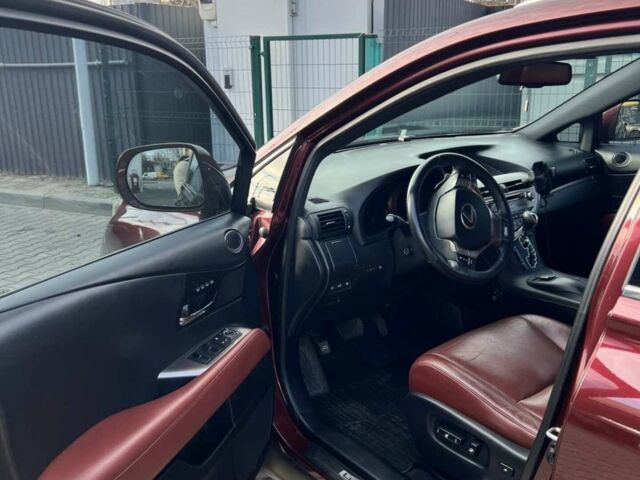 Червоний Лексус РХ, об'ємом двигуна 3.46 л та пробігом 150 тис. км за 23500 $, фото 7 на Automoto.ua