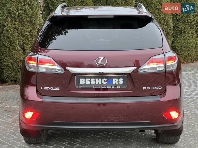 Червоний Лексус РХ, об'ємом двигуна 3.46 л та пробігом 189 тис. км за 21999 $, фото 5 на Automoto.ua