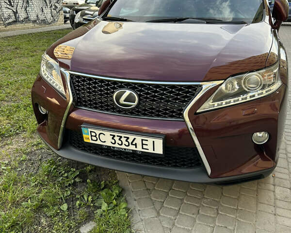 Красный Лексус РХ, объемом двигателя 3.46 л и пробегом 189 тыс. км за 22700 $, фото 1 на Automoto.ua