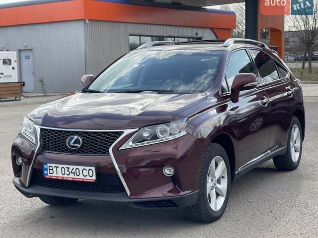 Червоний Лексус РХ, об'ємом двигуна 3.46 л та пробігом 145 тис. км за 17999 $, фото 2 на Automoto.ua