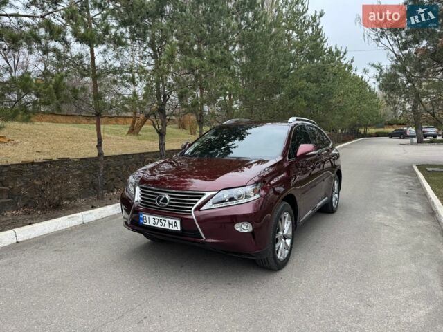 Красный Лексус РХ, объемом двигателя 3.5 л и пробегом 170 тыс. км за 19500 $, фото 1 на Automoto.ua
