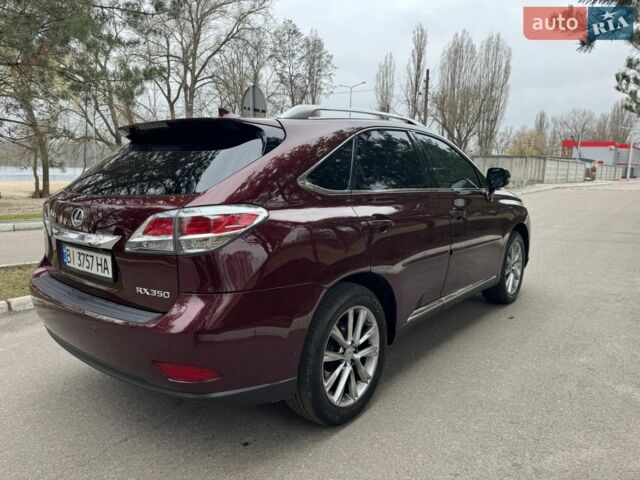 Красный Лексус РХ, объемом двигателя 3.5 л и пробегом 170 тыс. км за 19500 $, фото 10 на Automoto.ua