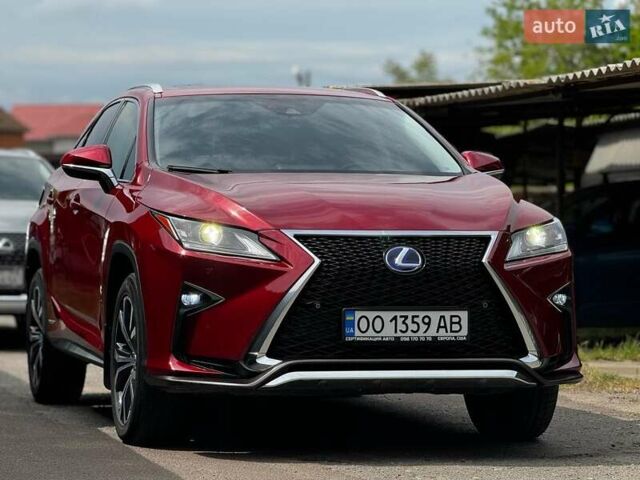 Красный Лексус РХ, объемом двигателя 3.46 л и пробегом 170 тыс. км за 34500 $, фото 1 на Automoto.ua