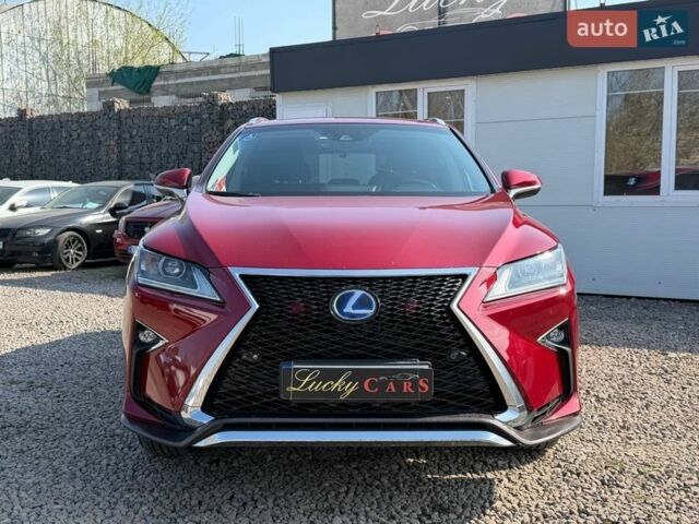 Красный Лексус РХ, объемом двигателя 3.46 л и пробегом 177 тыс. км за 31000 $, фото 1 на Automoto.ua