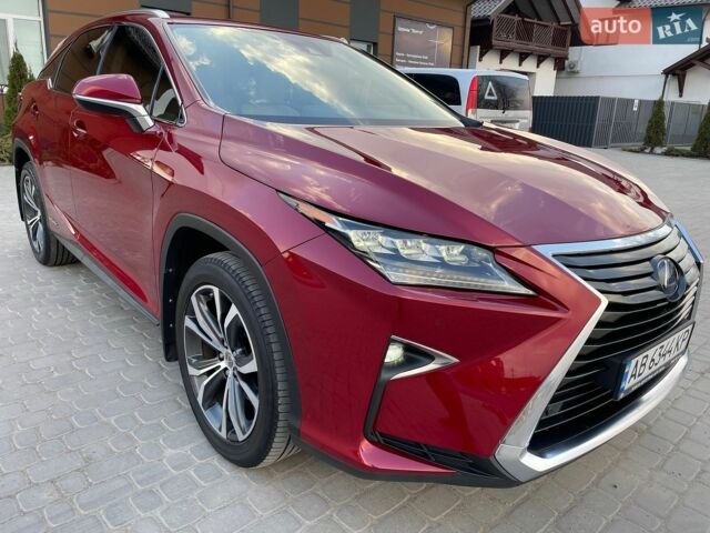 Червоний Лексус РХ, об'ємом двигуна 3.46 л та пробігом 172 тис. км за 34500 $, фото 1 на Automoto.ua