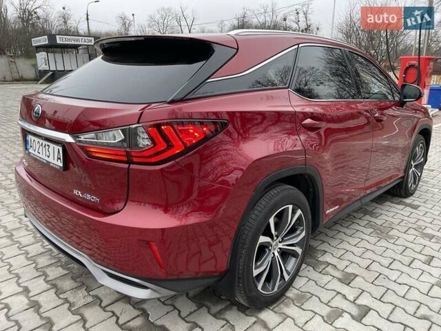 Червоний Лексус РХ, об'ємом двигуна 3.46 л та пробігом 171 тис. км за 35400 $, фото 4 на Automoto.ua