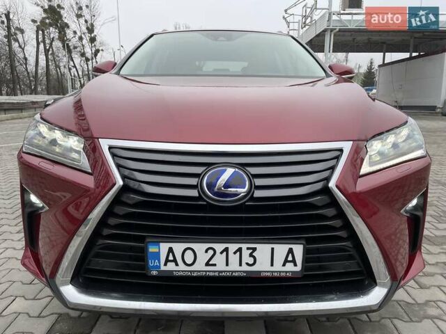 Червоний Лексус РХ, об'ємом двигуна 3.46 л та пробігом 171 тис. км за 35400 $, фото 1 на Automoto.ua