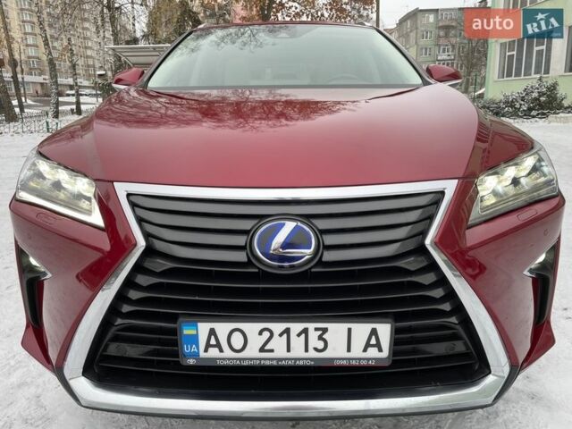 Красный Лексус РХ, объемом двигателя 3.46 л и пробегом 171 тыс. км за 34700 $, фото 1 на Automoto.ua