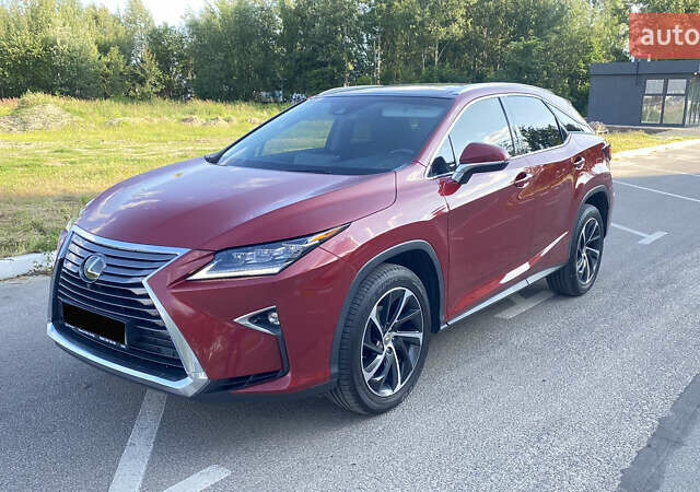 Красный Лексус РХ, объемом двигателя 3.46 л и пробегом 140 тыс. км за 32900 $, фото 1 на Automoto.ua