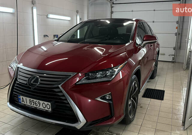 Красный Лексус РХ, объемом двигателя 3.46 л и пробегом 150 тыс. км за 32500 $, фото 2 на Automoto.ua