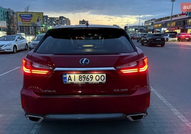 Червоний Лексус РХ, об'ємом двигуна 3.46 л та пробігом 159 тис. км за 30800 $, фото 10 на Automoto.ua